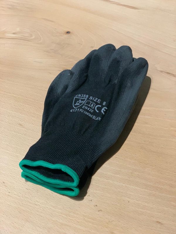 Protective Flex Work Gloves - Black