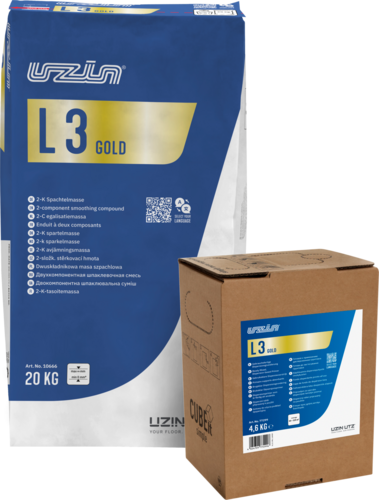 Uzin L3 Gold - Smoothing compound  Liquid L3 - Part2 4.6kg