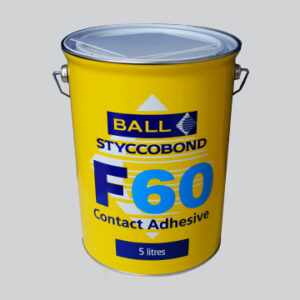 F.Ball F60 PVC & Rubber Contact Adhesive 5ltr