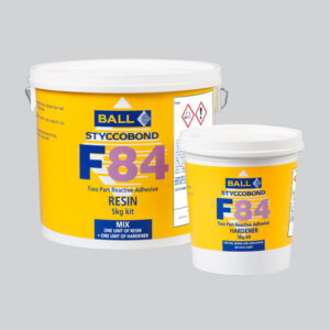 F.Ball F84 Two Part Reactive Adhesive 5kg