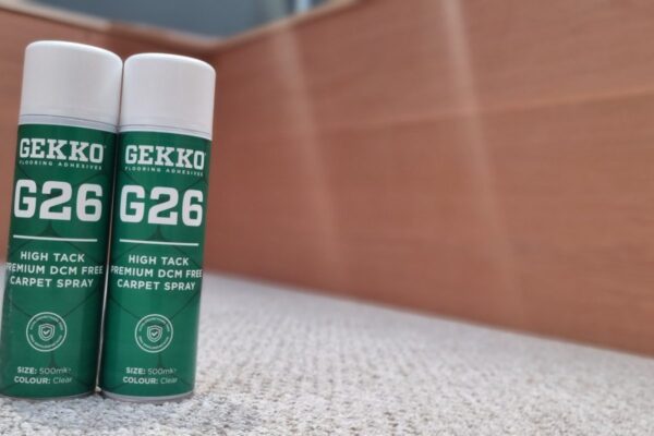 Gekko G26 High-Tack DCM-Free Carpet Spray Adhesive 500ml
