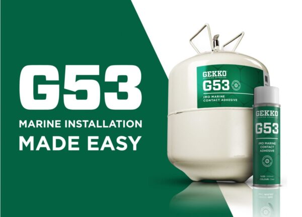 Gekko G53 IMO Marine Certified Contact Adhesive - 22kg Canister - Image 3